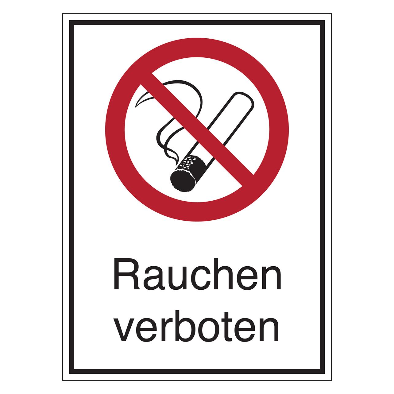 Brady STD-142-262x371-B7525, Verbotsschilder - Rauchen verboten (800476)