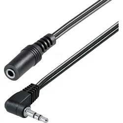 MATR A53-0,2WL - 90° 3,5 mm 3-Pin Stecker auf Buchse, 0,2 m