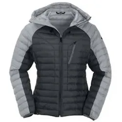 MAUL Damen Funktionsjacke Annaberg Steppjacke+Kapuze, Größe 38 in Schwarz Schwarz