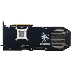 Powercolor Hellhound Radeon RX 9070 GRE (12 GB, GDDR6), Grafikkarte, Schwarz