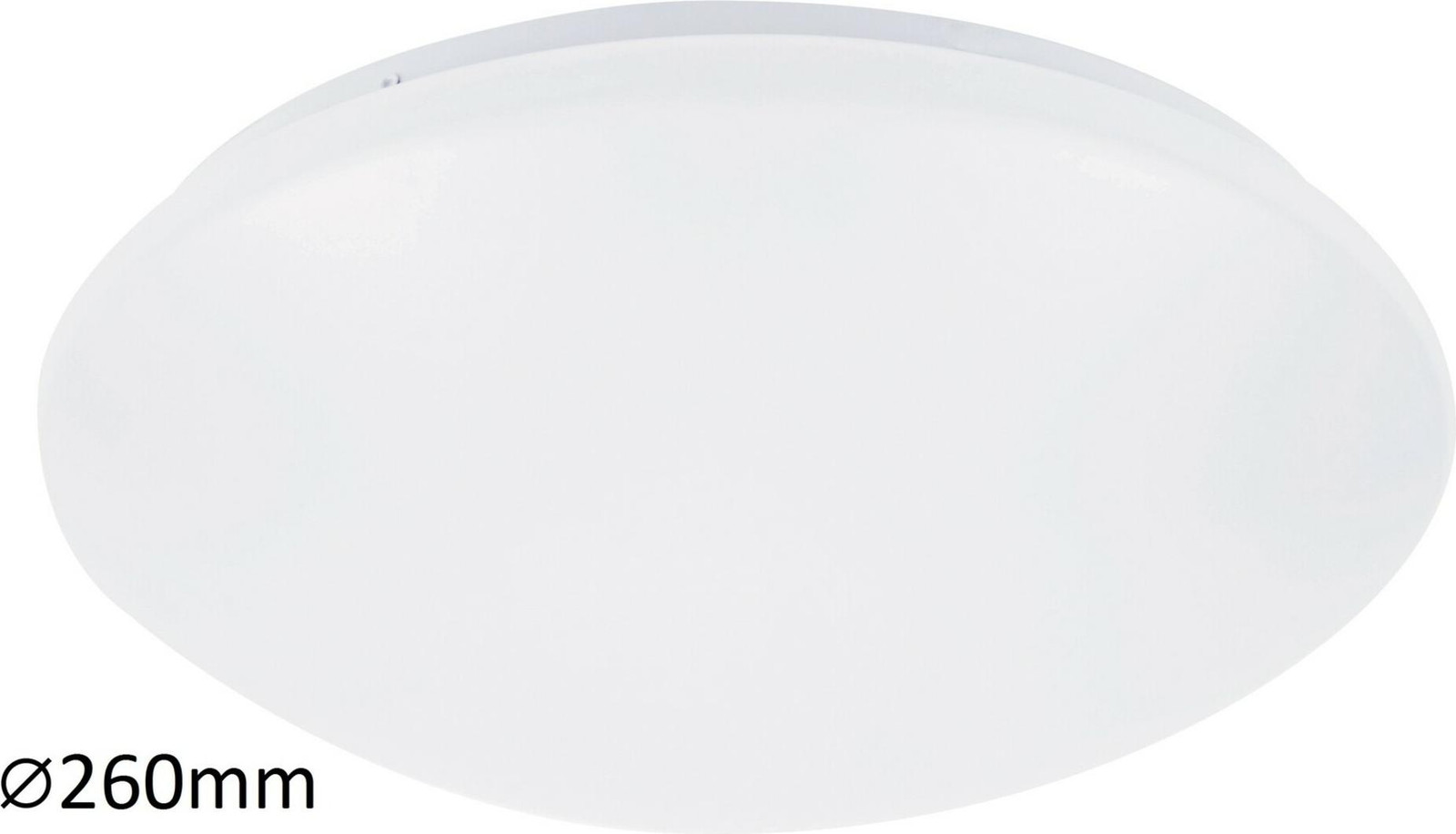 Rabalux Lucas LED plafondlamp, rond, wit, 12W, 4000K, 900lm, diameter: 26 cm