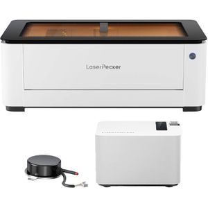 LaserPecker Graviermaschine LX2 20W, LK1, 500 x 305mm, Basic, 20W Ausgangsleistung, 0.1mm Laser, 60.000mm/min