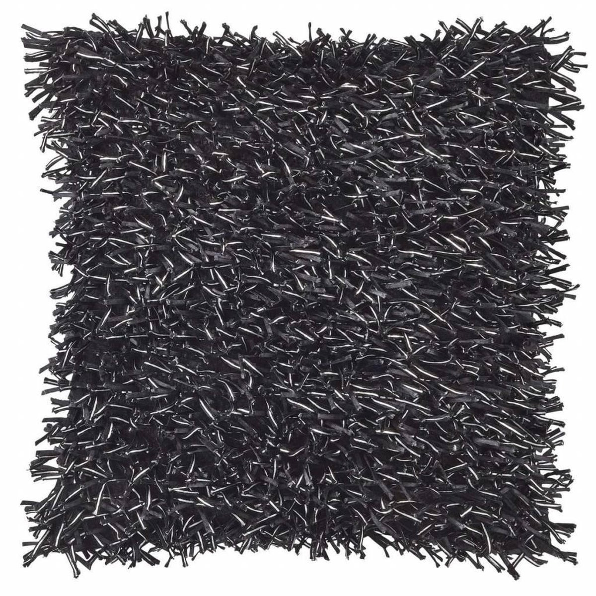 Dutch Decor Kussenhoes Needle Zwart 45x45 cm