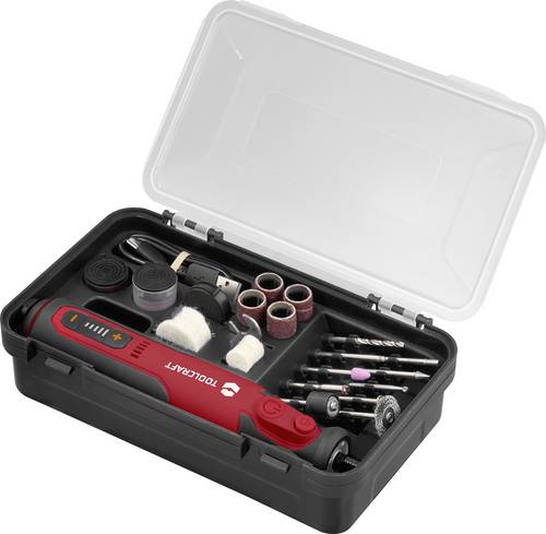 TOOLCRAFT Graviergerät inkl. Koffer, inkl. Ladekabel 7.2V