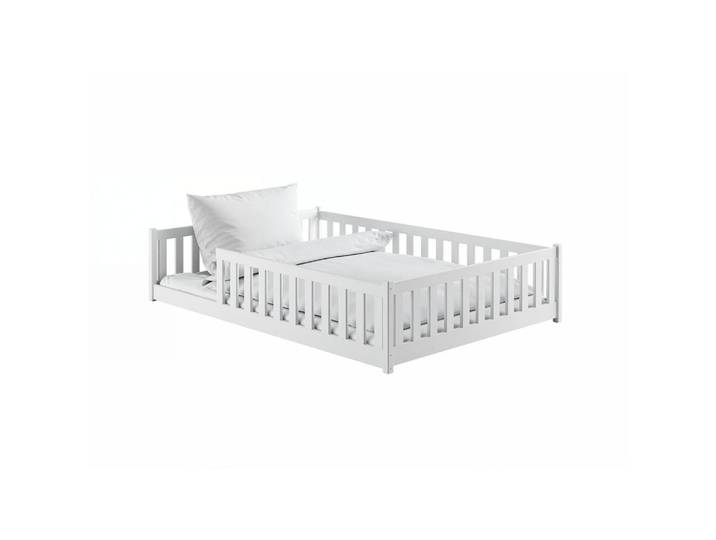 Furnlux Kinderbett Mati Weiß 146x208x45 cm, Holz, Babymöbel & Kindermöbel, Kinderzimmer & Jugendzimmer, Kinderbetten