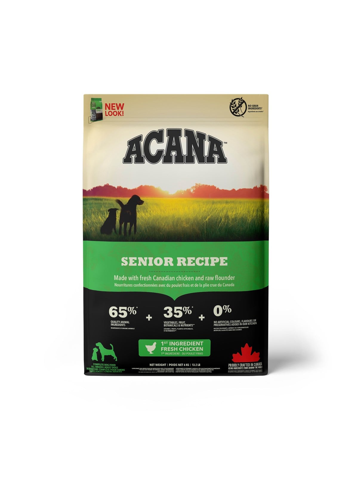 Acana Senior Recipe Dry Dog Food 11.4kg