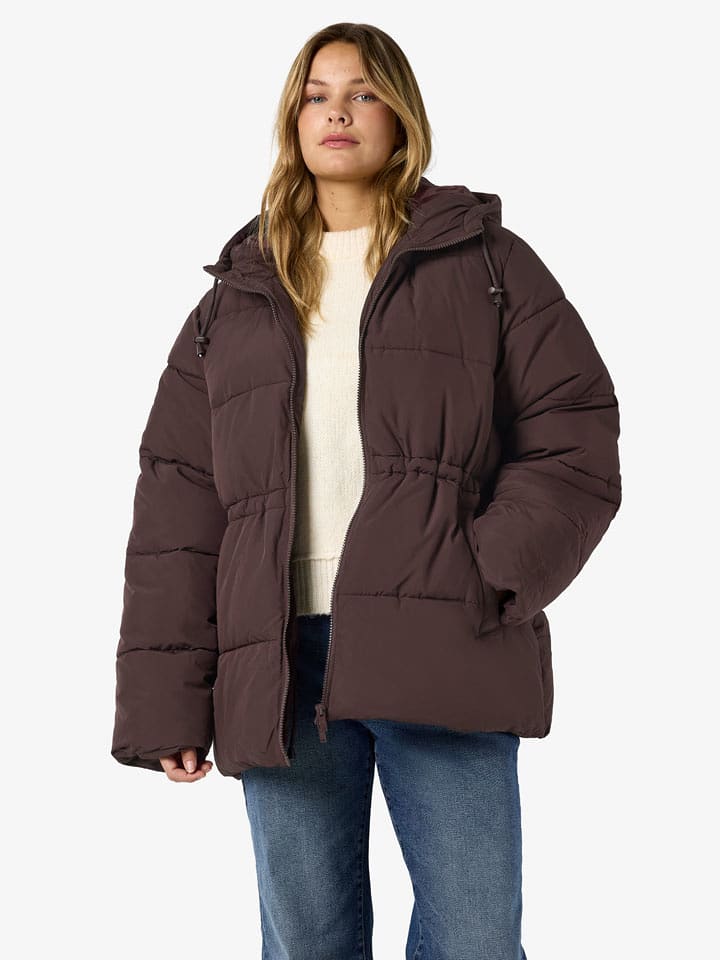 Noisy may Winterjacke in Dunkelbraun - M