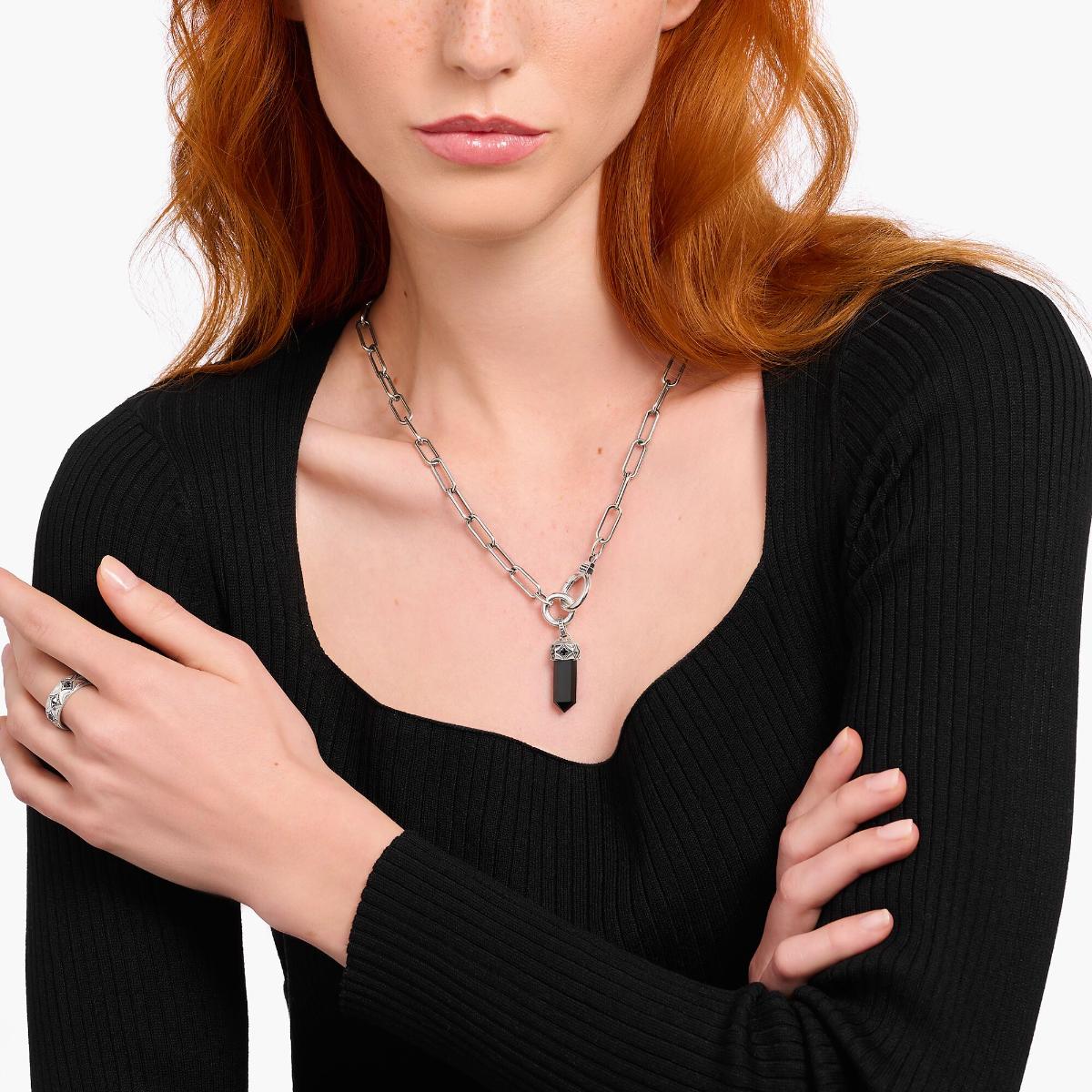 Thomas Sabo Rebel at Heart Rebel Crystal black onyx riipus PE964-641-11