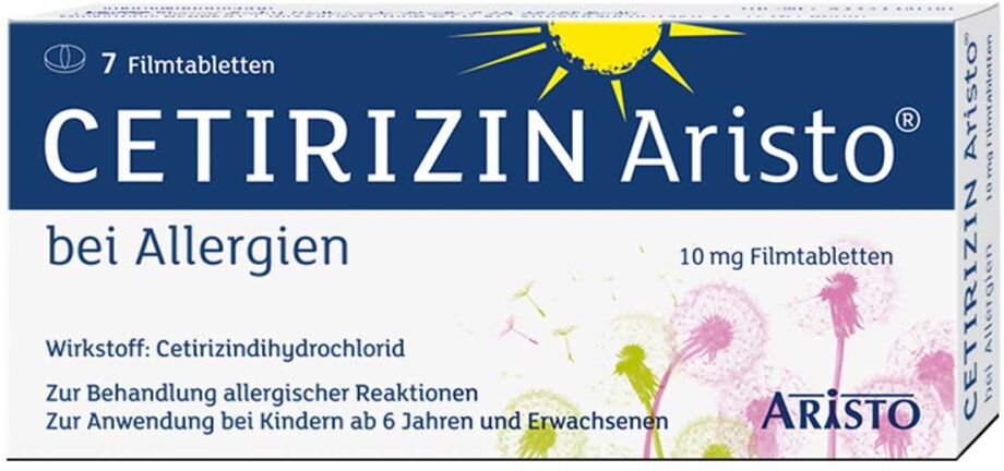 Cetirizin Aristo bei Allergien 10mg