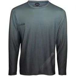 G-Form, Herren, Funktionsshirt, Langarmshirt Men Fade Jersey Smoke Gr.L (L), Schwarz