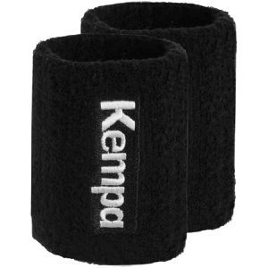 Kempa Schweißband, schwarz, 9cm, für Kinder & Erwachsene, 2 Stück