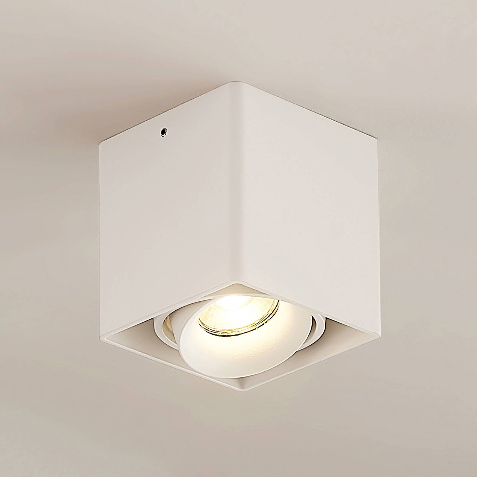 Arcchio Kubika opbouwspot - Wit - Dimbaar - Aluminium