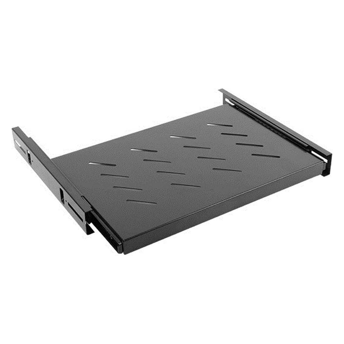 Lanberg 19 " fester Boden 1U Rack-465x350mm schwarz (AK-1006-B)