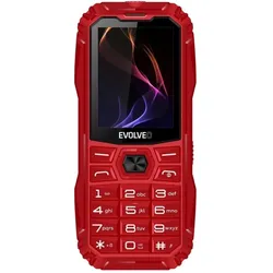 Evolveo MaxPhone A1, tlačítkový Dual SIM telefon, červený (2.40"), Tastenhandy, Rot