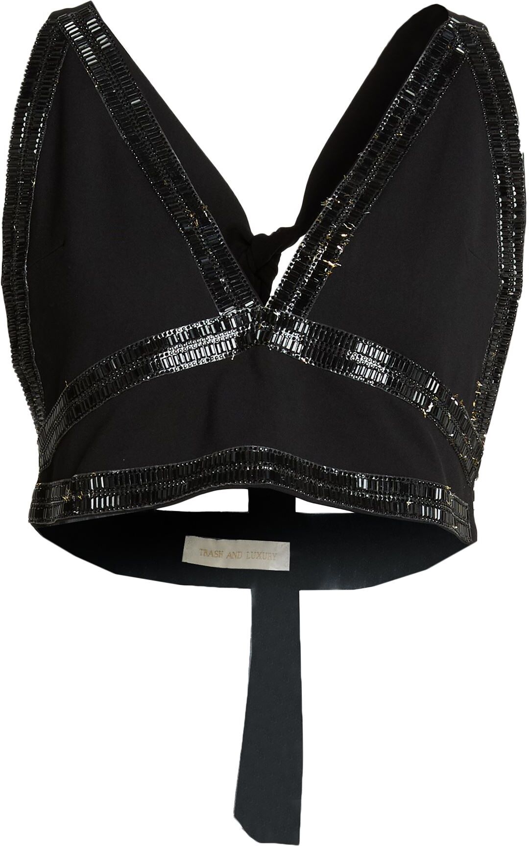 Trash & Luxury Top Mujer Negro M Mujer