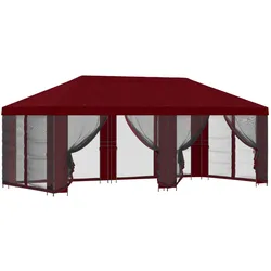 vidaXL, Pavillon, Garten Pavillon (600 cm, 300 cm)