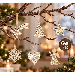 6er-Set Dekohänger »Weihnachten«