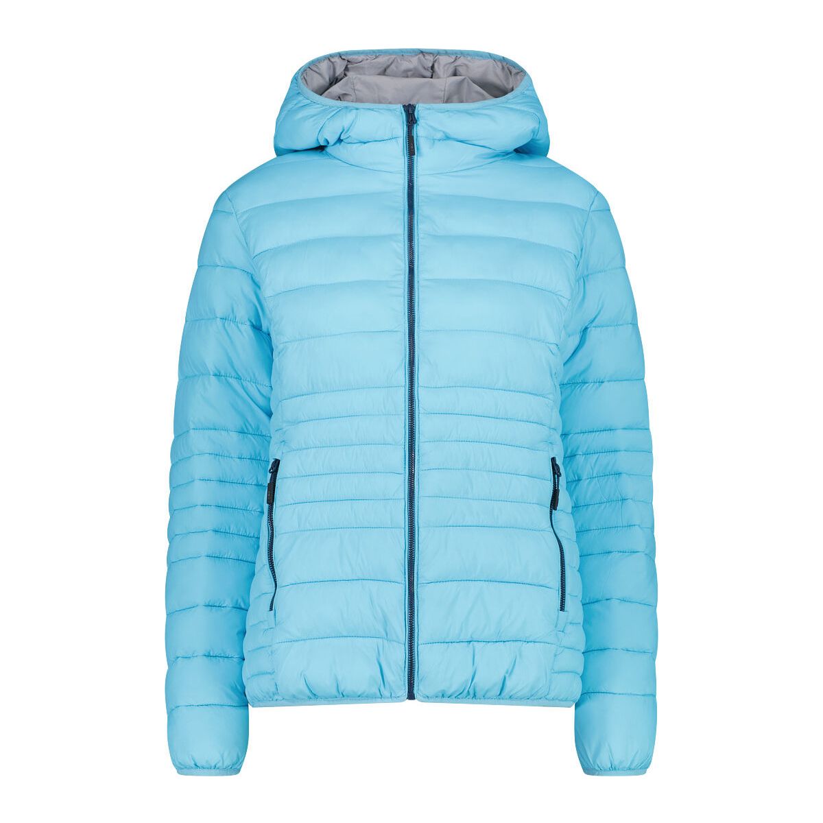 CMP Woman Padded Jacket FIX Hood topazio (L222) 44 35K4076-L222-44