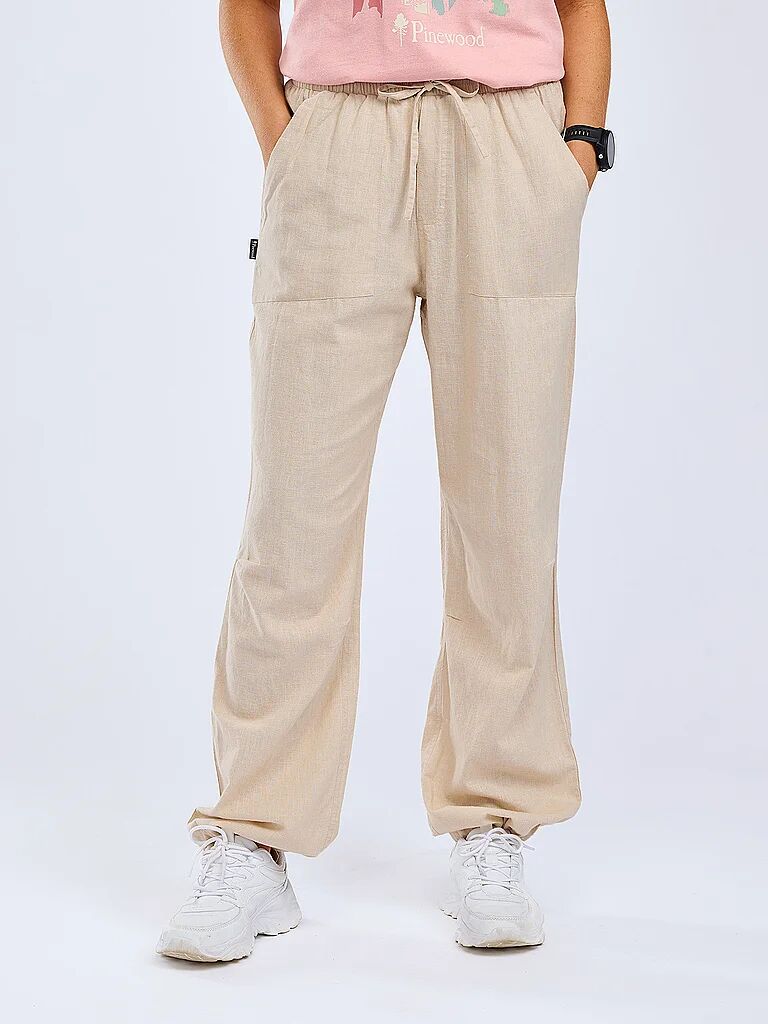 Pinewood Damen Wanderhose Värnamo InsectSafe Hanf Mix beige   XL W