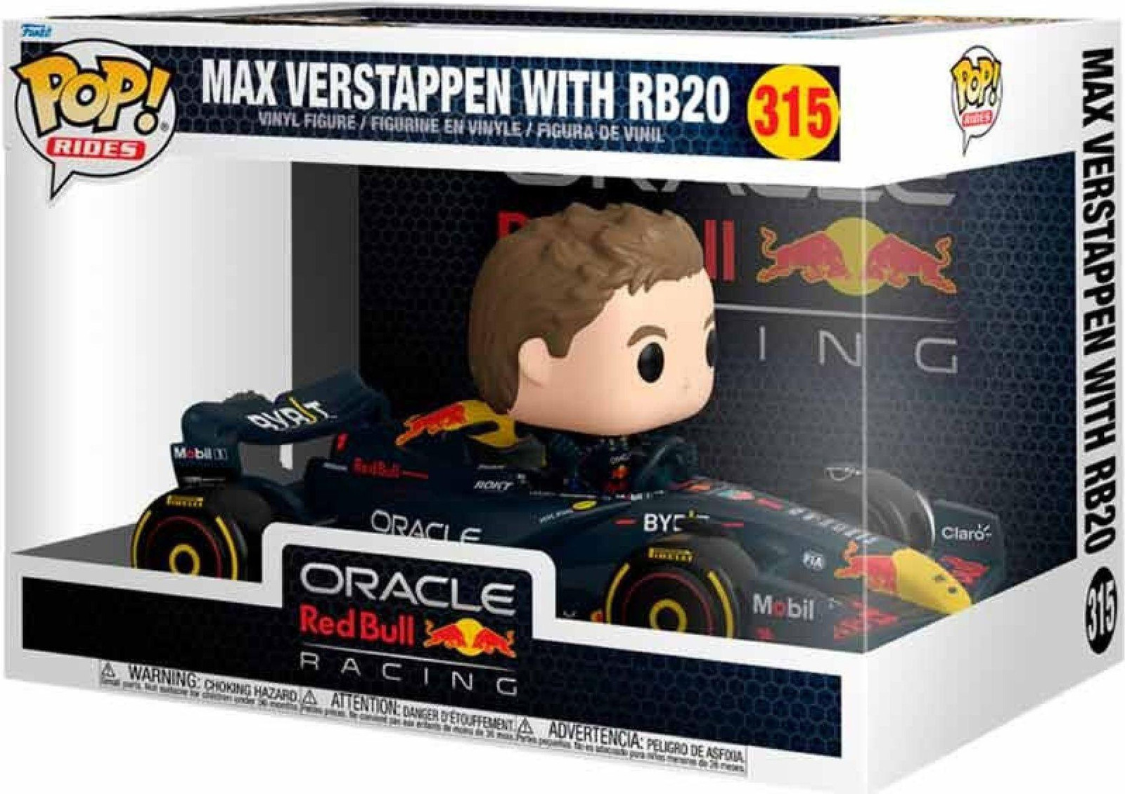 Funko POP! Rides Super Deluxe Oracle Red Bull Racing Max Verstappen met RB20 figuur