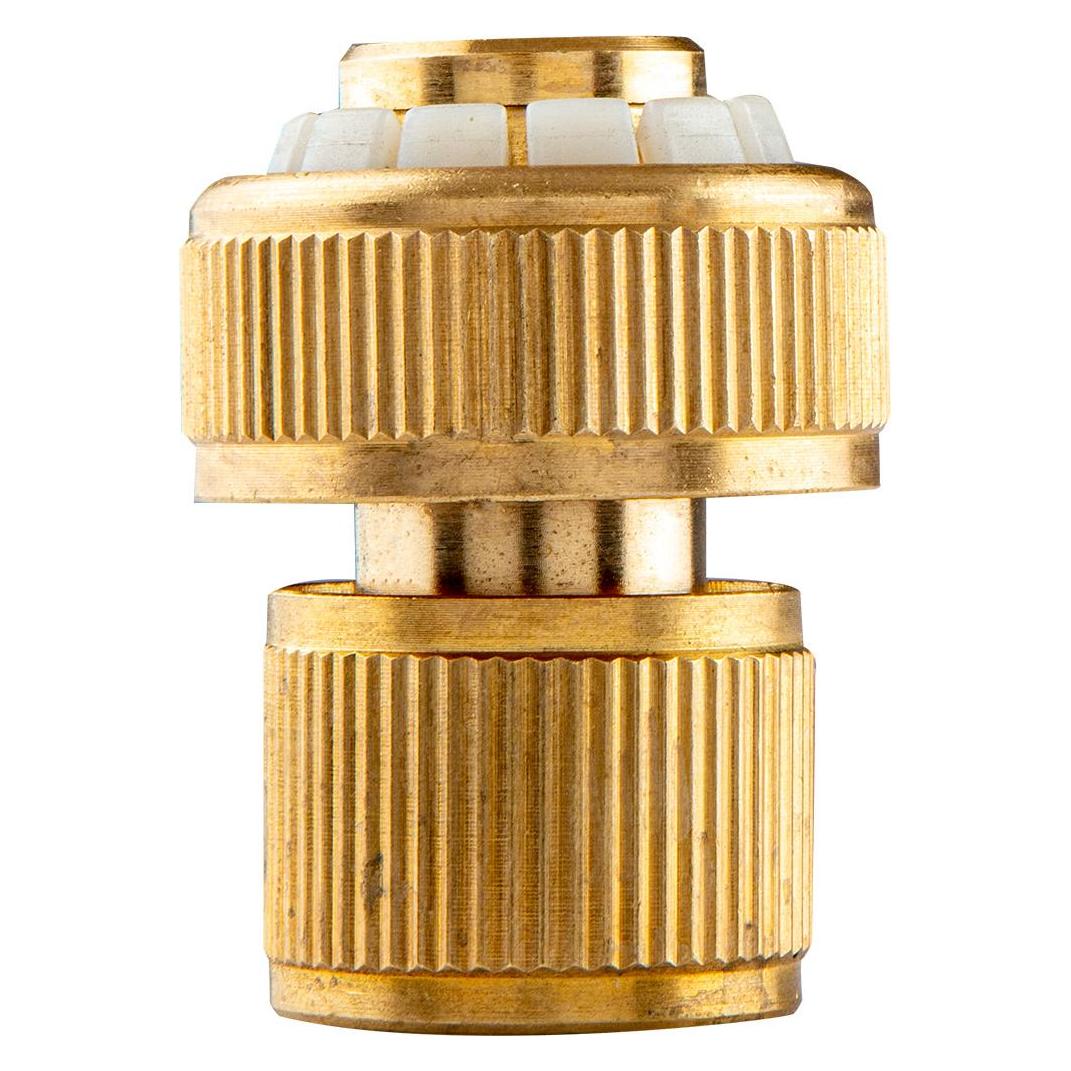 Neo STOP-Nippel (3/4" STOP-Nippel, Messing) (Schlauchverbinder) (15-733)