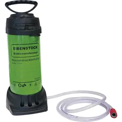 Wasserdruckbehälter EIBENSTOCK 10 Liter Metall mit 3m Schlauch