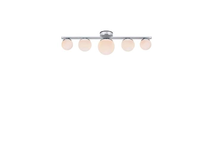 Plafonnier 5xg9 chrome et blanc