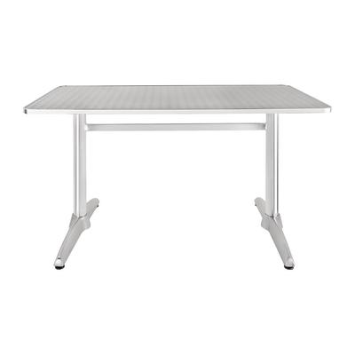 Rechteckiger Tisch mit zwei Beinen Bolero 600mm