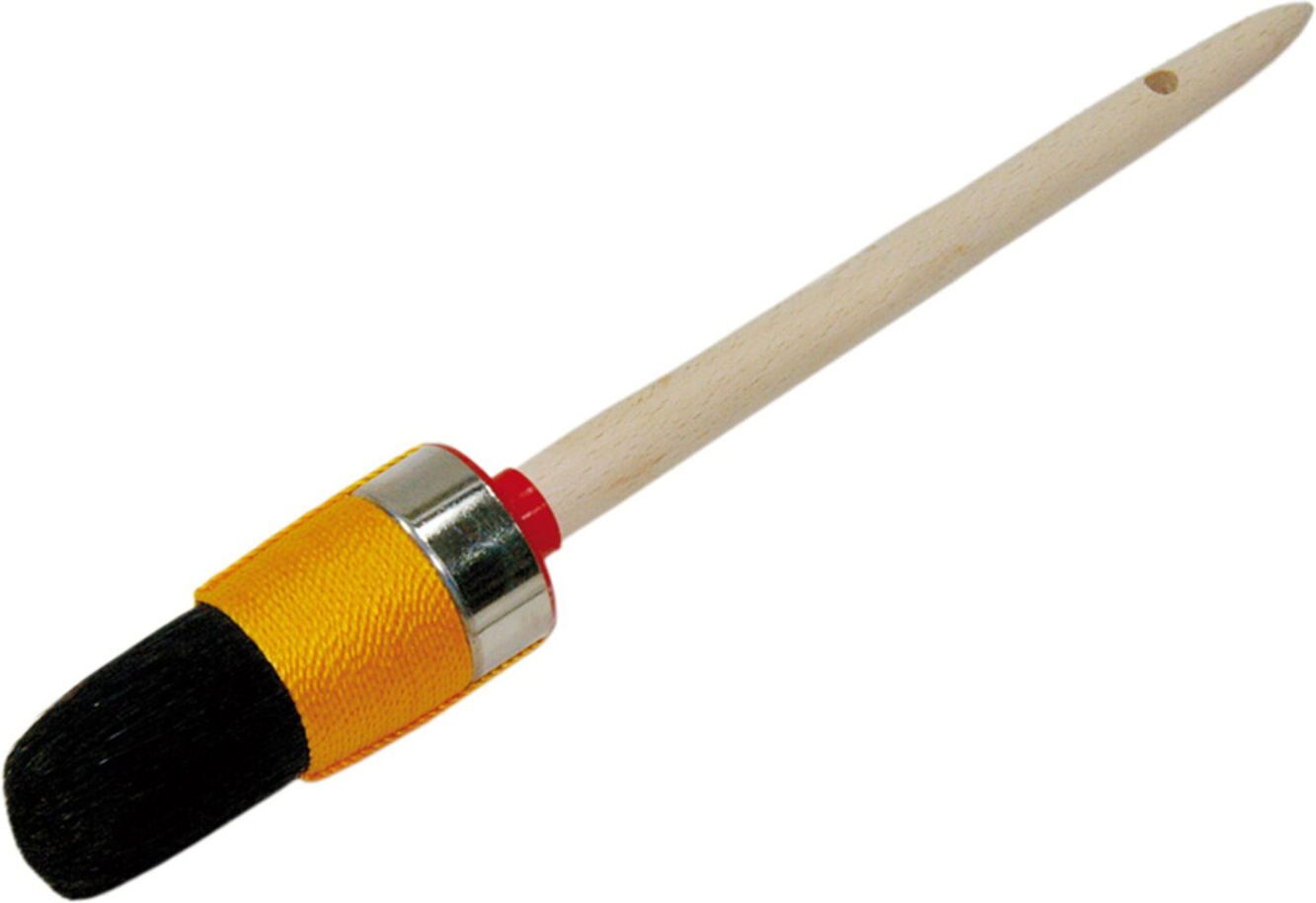FRIESS-TECHNO-PROFI Ringpinsel langer Vorband Größe 6 schwarze Chinaborste (F8918106)