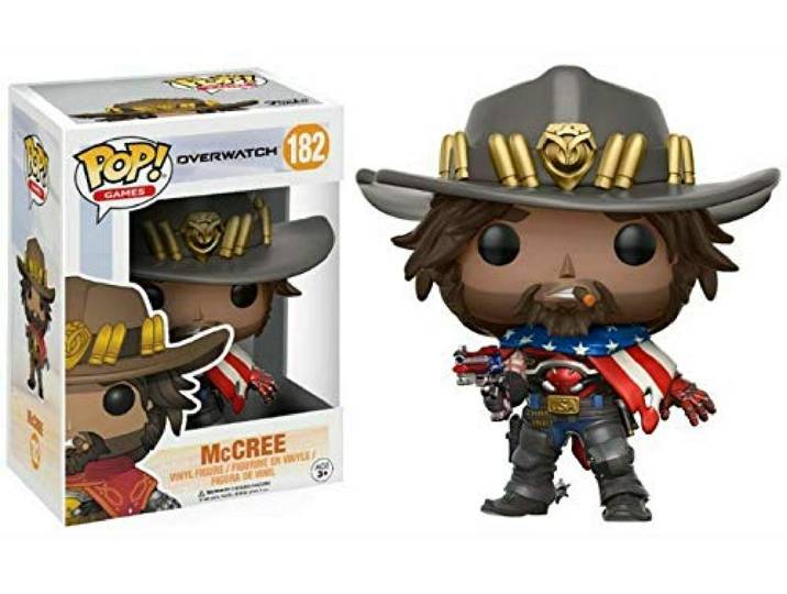 Funko 13308-PX-1SR McCree POP Vinyl Overwatch S2, Multi