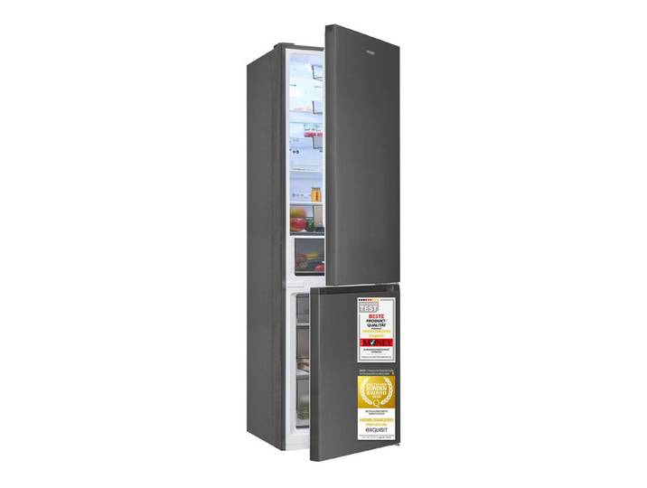 exquisit Kühl-/Gefrierkombination KGC5195-65-NF-330E, 200,5 cm hoch, 59,5 cm breit