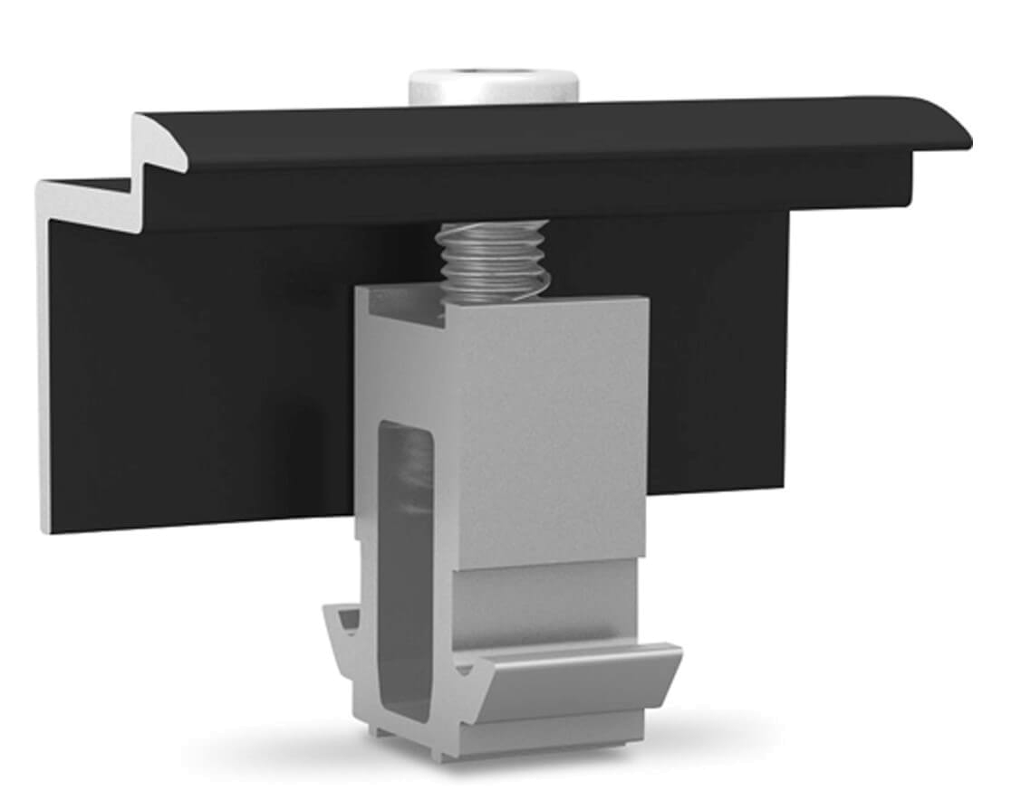 K2 Systems K2 DomeClamp EC, schwarz 2002610