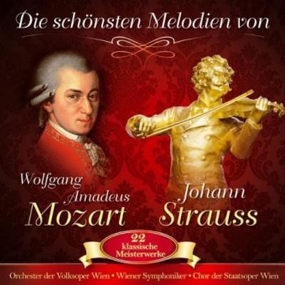 Der Schönsten Melodien Von Mozart Und Strauss - Wolfgang Amadeus Mozart,Johann Strauss (Sohn), CD, 9003549775294