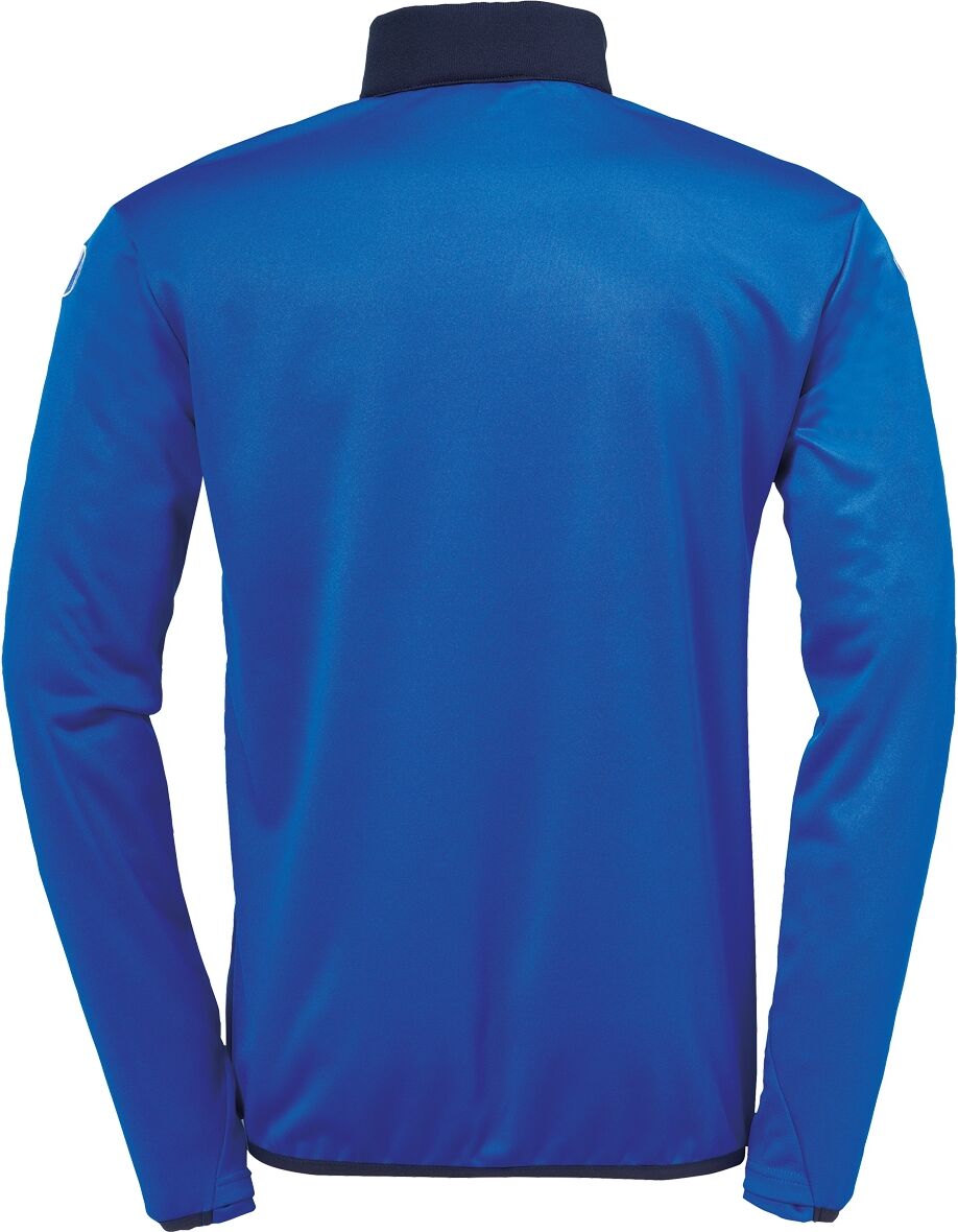Trainingspullover UHLSPORT "1/4 ZIP TOP OFFENSE 23", Herren, Gr. 3XL, blau (azurblau, marine, weiß), Obermaterial: 100% Polyester PES., Pullover Trainingspullover