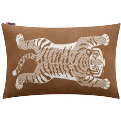 David Fussenegger Kissenhülle Nova 'Tiger' 40 x 60 cm Kork- Braun