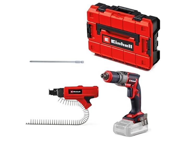 Einhell Professional Akku-Trockenbauschrauber TP-DY 18 Li BL + Magazine