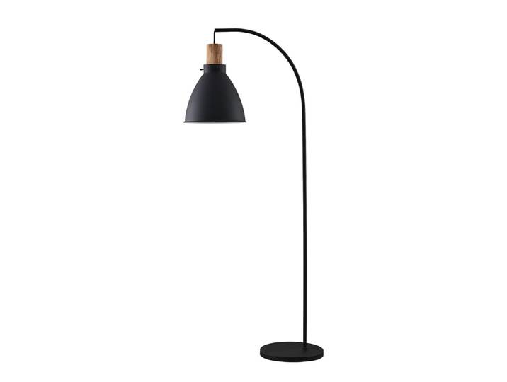 Lampadaire en métal noir