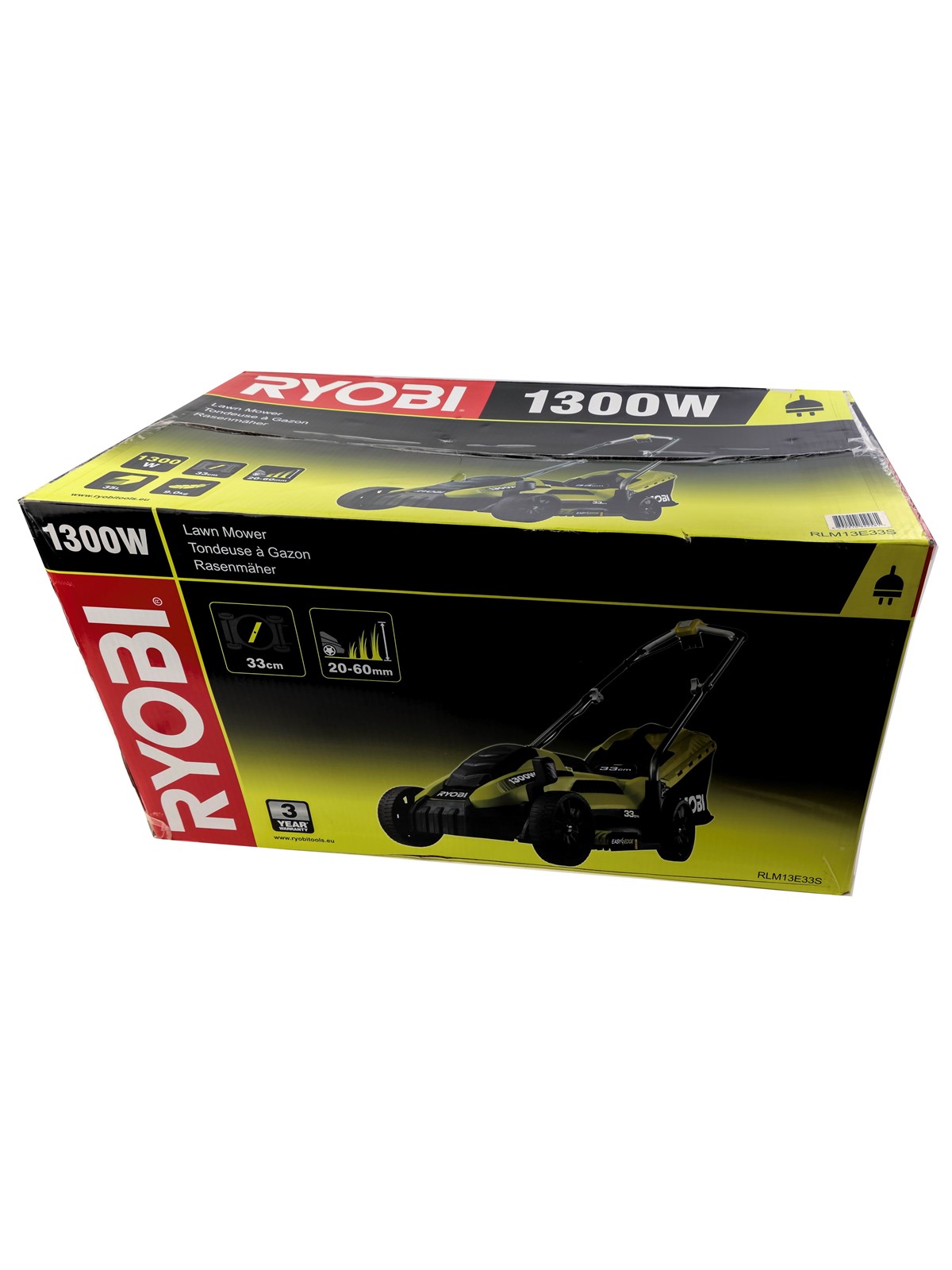 Ryobi Elektro-Rasenmäher RLM13E33S