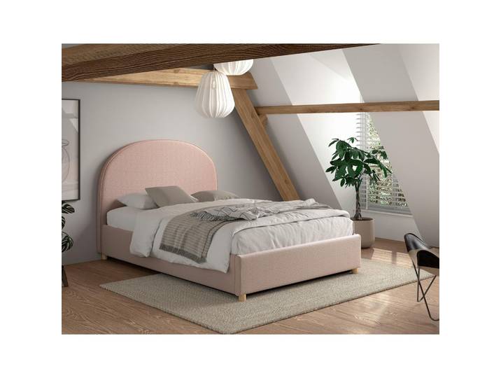 KINDER-/JUNIORBETT Moon Rosa 140x200cm