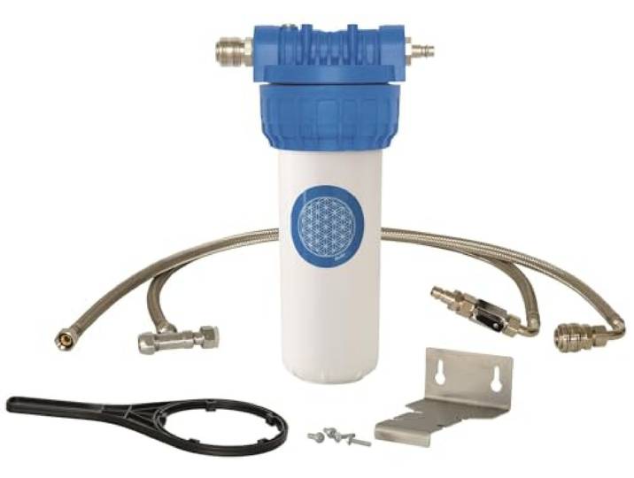 Alvito Einbaufilter Basic 2.2 für Einbauvariante C - Wasserfilter Set Unterschrank Trinkwasserfilter zur Schadstofffilterung, passend für bestehende Armatur, einfache Montage & hohe Qualität