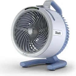 Shark FlexBreeze HydroGo Starker Ventilator mit Sprühnebel, Kühlung für drinnen & draussen, leise & l, Ventilator, Blau