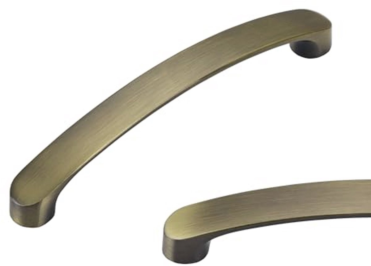 Antieke Bronzen Handgrepen 128mm - Set van 6 voor Kasten en Meubels
