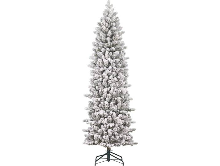 Black Box Trees Harma Sapin de Noël artificiel étroit - H185 x Ø63 cm - Vert givré