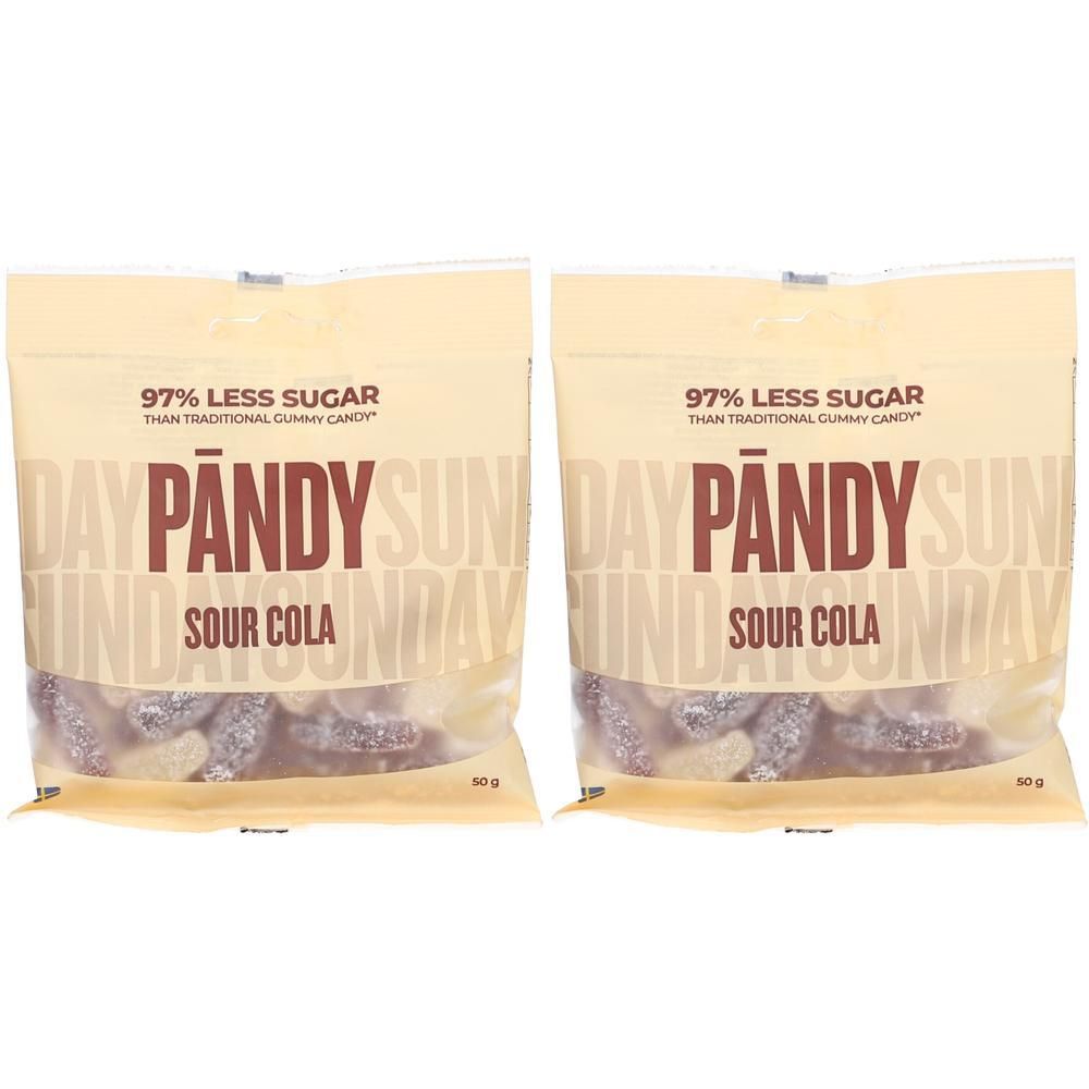 Pändy - Sour Cola 2x 2x50 g