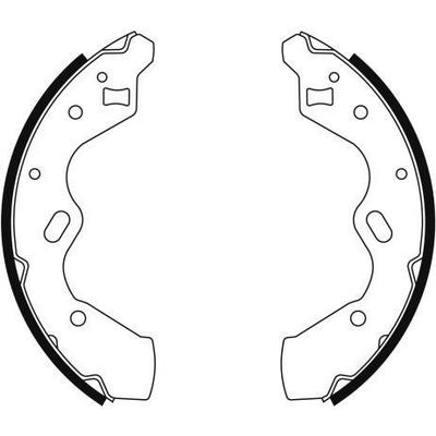 A.B.S. Bremsbackensatz 9067 für MAZDA KIA Ford