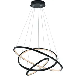 LED-Hängeleuchte Aaron Anthrazit max. 80 Watt