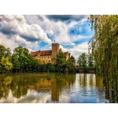 CALVENDO Puzzle Schlosspark Flechtingen 1000 Teile Puzzle quer | 1000 Teile Lege-Größe 64 × 48 cm Foto-Puzzle für glückliche Stunden