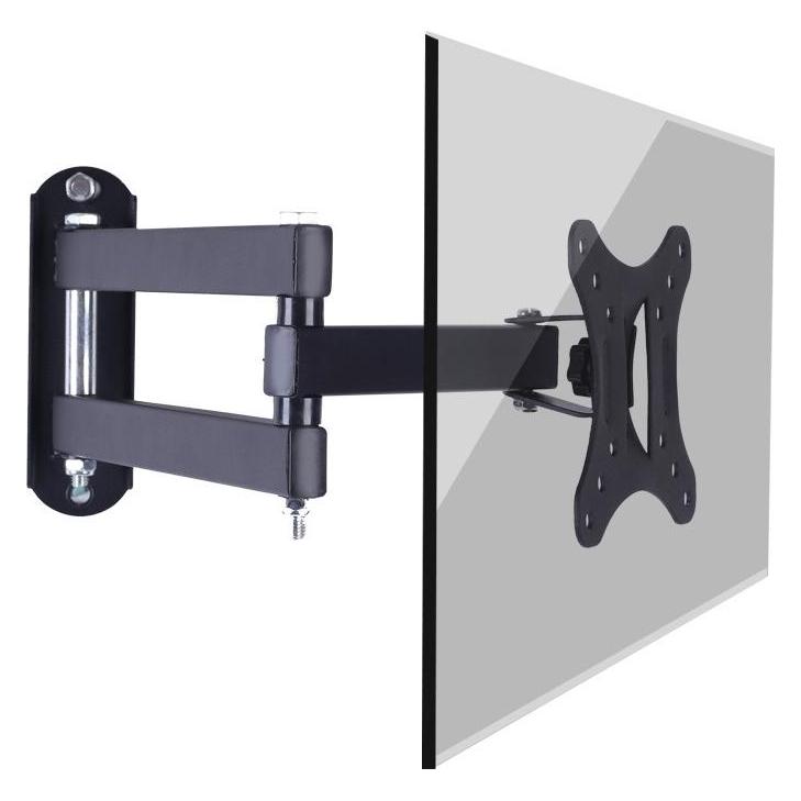 Allnet Vesa Zweigelenk Wandhalterung (bis 35" /20kg), 75x75, 100x100 (Wand, 20 kg, 10" - 35") (Vesa-2P75100)