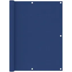 Helloshop26 - Balkon-Sichtschutz 120 x 300 cm blauer Oxford-Stoff 02_0010089