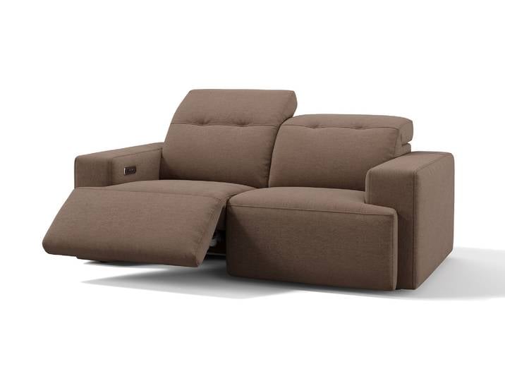 Stoff 2Sitzer SORANO Sofa Sofagarnitur Funktionscouch Relaxsofa